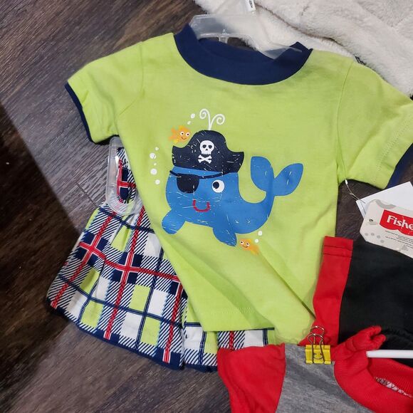 Lot of Boys 0/3 Months Clothes Some NWT and Some Used. Shorts, Jacket, Outfit - Picture 3 of 7